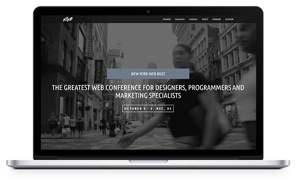New York Web Buzz - Creative Event Template